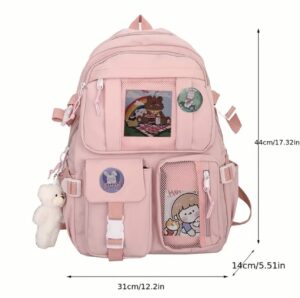 AD Girl’s School Backpack. Young Ladies College Laptop Backpacks 16” Pink 13 IMG 3745