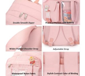 AD Girl’s School Backpack. Young Ladies College Laptop Backpacks 16” Pink 15 Photoroom 20240723 150510