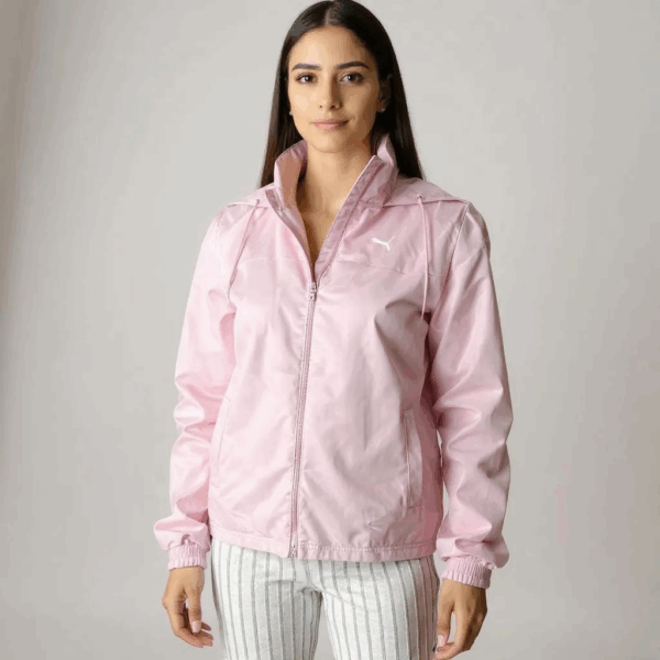 Puma Women's Woven Pink Jacket M